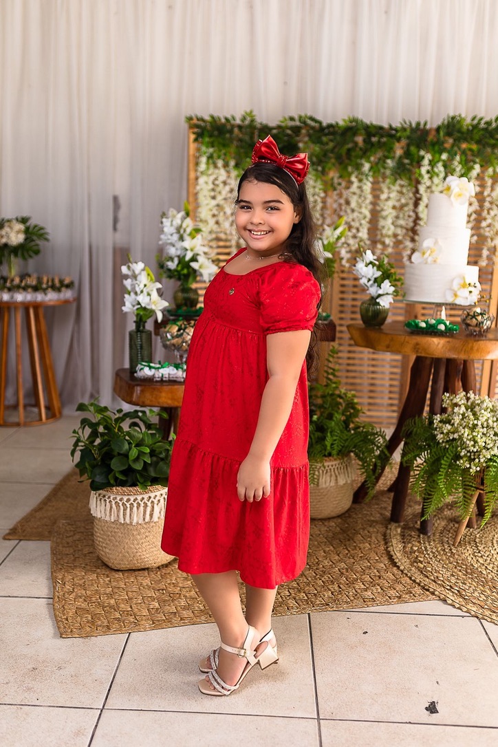 Foto da Maya Valentina sorrindo